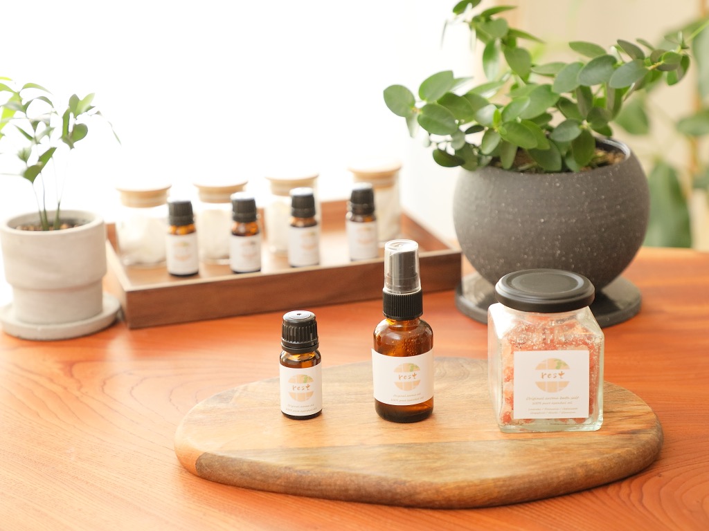 最上級のアロマの香りに<br />　包まれながら癒しの時間を…